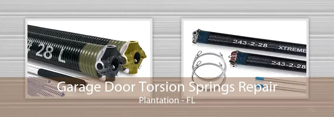 Garage Door Torsion Springs Repair Plantation - FL